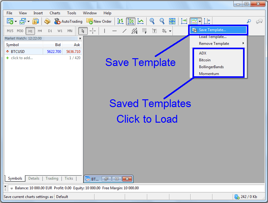 Bitcoin Trading MT5 Platform Workspace - Opening Bitcoin Trading MT5 Platform Workspace