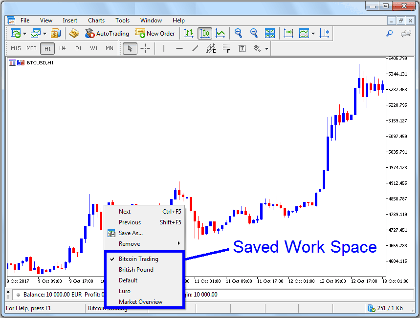 MT5 Bitcoin Trading Platform Workspace PDF - Learn How Do I Use Bitcoin Trading MT5 Platform Workspace?