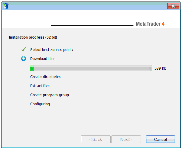 MT4 XAUUSD Software Installation on Windows 2008 Operating System - MetaTrader 4 XAU Software Install Software Guide - Download MetaTrader 4 XAU Platform