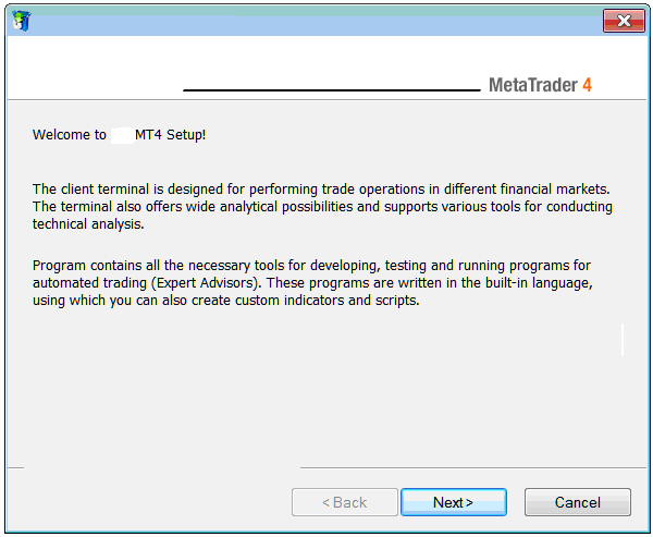 Indices Trading MetaTrader4 Download - MT4 Stock Index Software Install Software Guide - MetaTrader 4 Installation Guide