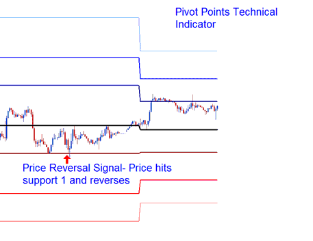 Forex Price Reversal Signal Pivot Points Trading - Forex Pivot Point Levels