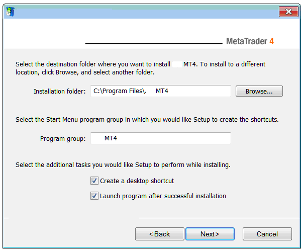 MetaTrader 4 Forex Download - MT4 Install Software Platform Procedure