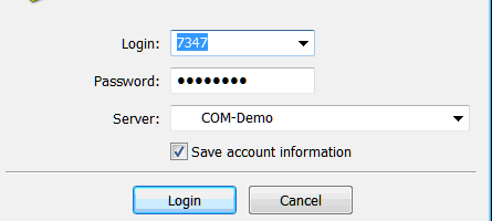 Save Demo Account Information Login and Password - MetaTrader 4 Forex Demo Trading Tutorial