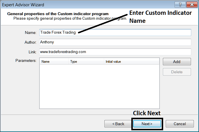 Name of New Custom Crude Oil Indicator on MetaTrader 5 Platform